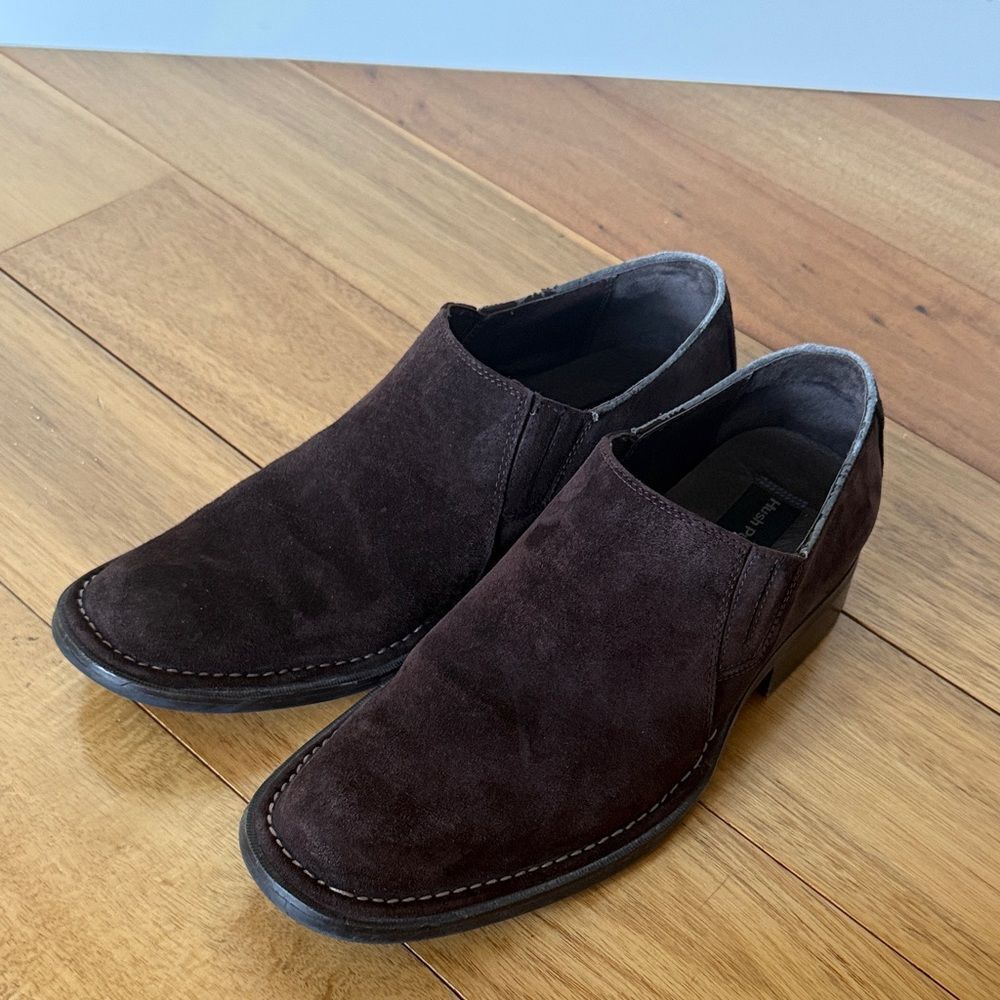 Brown suede Hush Puppies